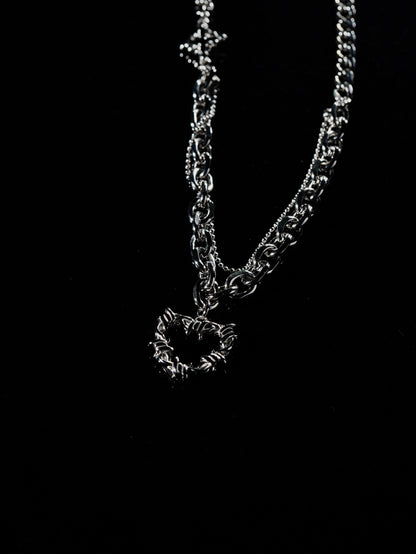 BLACK LAVA HEART