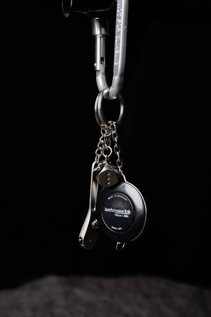 MEASURING TAPE KEYCHAIN