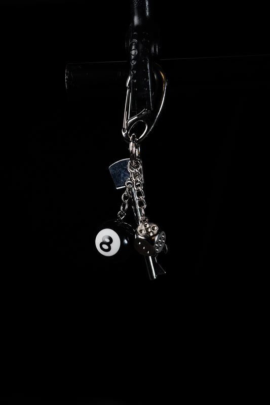 BLACK8 KEYCHAIN