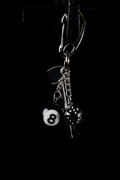 BLACK8 KEYCHAIN