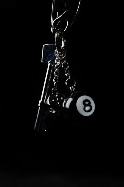 BLACK8 KEYCHAIN