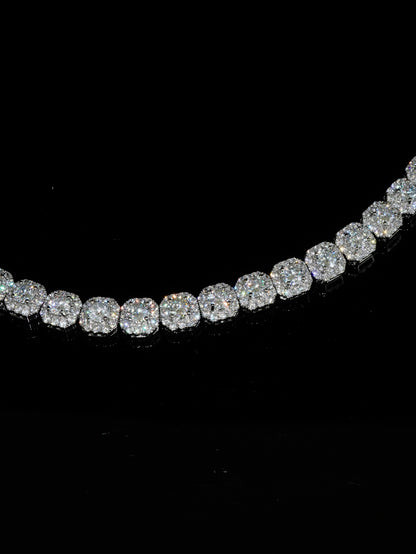 DIAMOND HALO BRACELET
