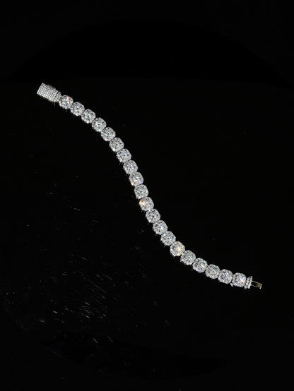DIAMOND HALO BRACELET