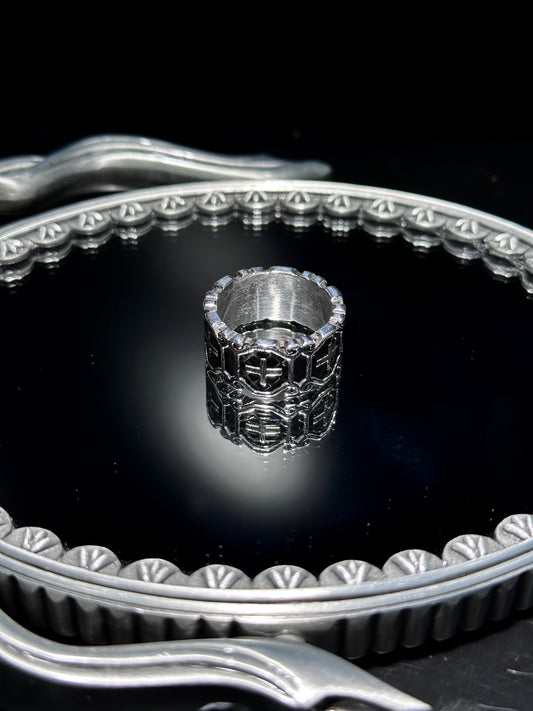 RING RETRO CROSS